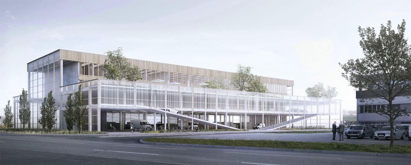 Studienauftrag Neubau Ökihof / Recyclingzentrum der Stadt Zug 
